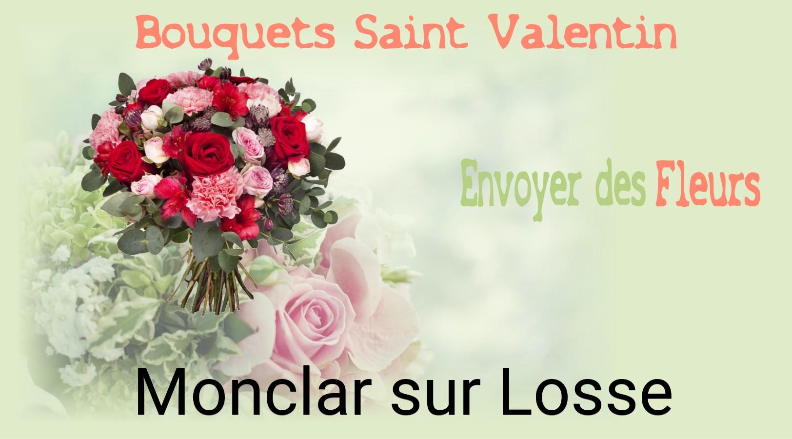 Roses de Saint-Valentin livrées à Monclar-sur-Losse